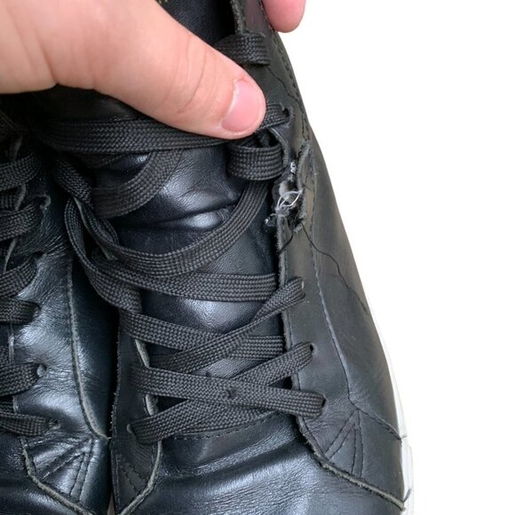 Rare Givenchy Codification Leather High Top Shoes Size 12 - Picture 16 of 16